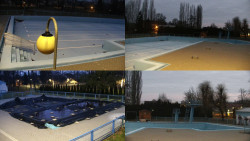 Areál koupaliště Hulín - sdružené snímky