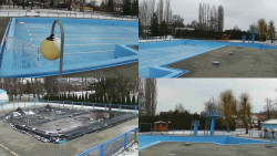 Areál koupaliště Hulín - sdružené snímky