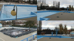 Areál koupaliště Hulín - sdružené snímky