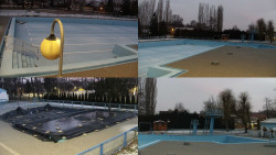 Areál koupaliště Hulín - sdružené snímky