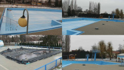 Areál koupaliště Hulín - sdružené snímky