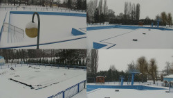 Areál koupaliště Hulín - sdružené snímky