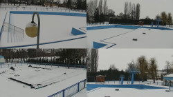 Areál koupaliště Hulín - sdružené snímky