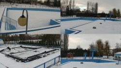 Areál koupaliště Hulín - sdružené snímky