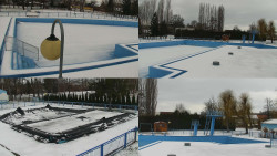 Areál koupaliště Hulín - sdružené snímky