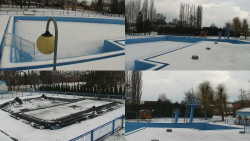 Areál koupaliště Hulín - sdružené snímky