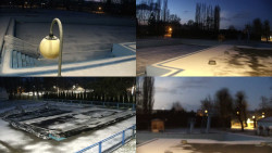 Areál koupaliště Hulín - sdružené snímky