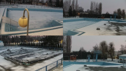 Areál koupaliště Hulín - sdružené snímky