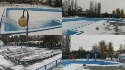 Areál koupaliště Hulín - sdružené snímky