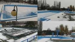 Areál koupaliště Hulín - sdružené snímky