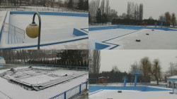 Areál koupaliště Hulín - sdružené snímky