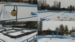 Areál koupaliště Hulín - sdružené snímky