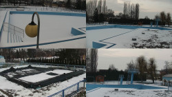 Areál koupaliště Hulín - sdružené snímky