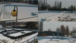 Areál koupaliště Hulín - sdružené snímky