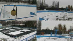 Areál koupaliště Hulín - sdružené snímky