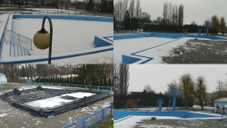 Areál koupaliště Hulín - sdružené snímky