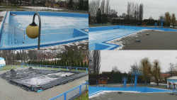 Areál koupaliště Hulín - sdružené snímky