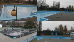 Areál koupaliště Hulín - sdružené snímky