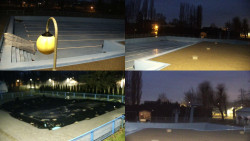 Areál koupaliště Hulín - sdružené snímky