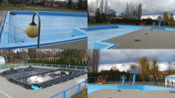 Areál koupaliště Hulín - sdružené snímky