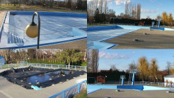 Areál koupaliště Hulín - sdružené snímky