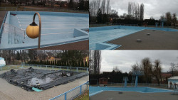 Areál koupaliště Hulín - sdružené snímky