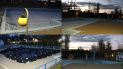 Areál koupaliště Hulín - sdružené snímky