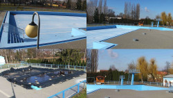 Areál koupaliště Hulín - sdružené snímky