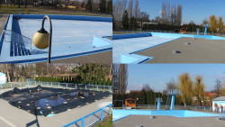 Areál koupaliště Hulín - sdružené snímky