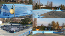 Areál koupaliště Hulín - sdružené snímky