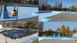 Areál koupaliště Hulín - sdružené snímky