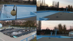 Areál koupaliště Hulín - sdružené snímky