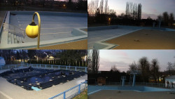 Areál koupaliště Hulín - sdružené snímky