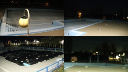 Areál koupaliště Hulín - sdružené snímky