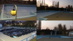 Areál koupaliště Hulín - sdružené snímky