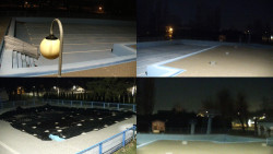 Areál koupaliště Hulín - sdružené snímky