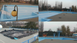 Areál koupaliště Hulín - sdružené snímky