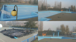 Areál koupaliště Hulín - sdružené snímky