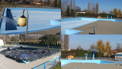 Areál koupaliště Hulín - sdružené snímky