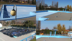 Areál koupaliště Hulín - sdružené snímky