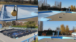 Areál koupaliště Hulín - sdružené snímky