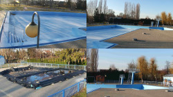 Areál koupaliště Hulín - sdružené snímky