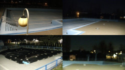 Areál koupaliště Hulín - sdružené snímky