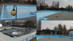 Areál koupaliště Hulín - sdružené snímky