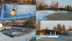 Areál koupaliště Hulín - sdružené snímky