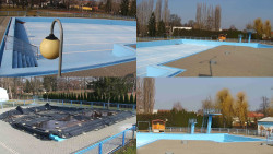 Areál koupaliště Hulín - sdružené snímky