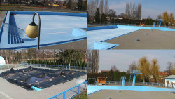 Areál koupaliště Hulín - sdružené snímky