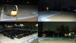 Areál koupaliště Hulín - sdružené snímky