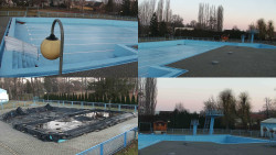 Areál koupaliště Hulín - sdružené snímky