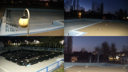 Areál koupaliště Hulín - sdružené snímky